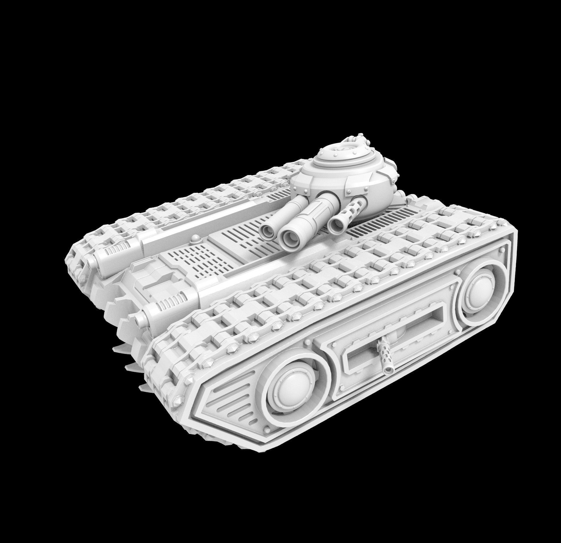 TANK 1 - 3D PRINTABLE MODEL 3D print model_10