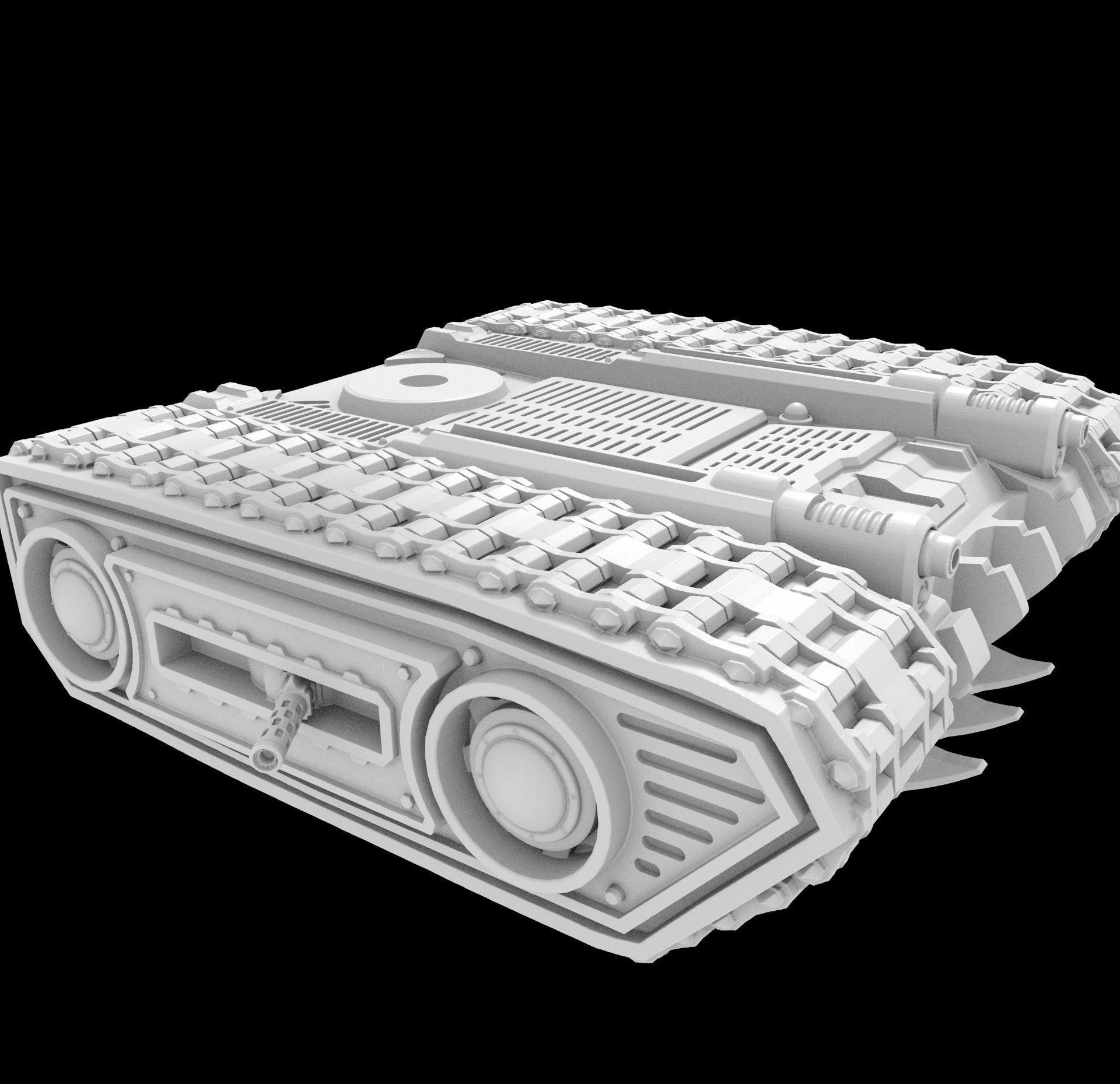 TANK 1 - 3D PRINTABLE MODEL 3D print model_9