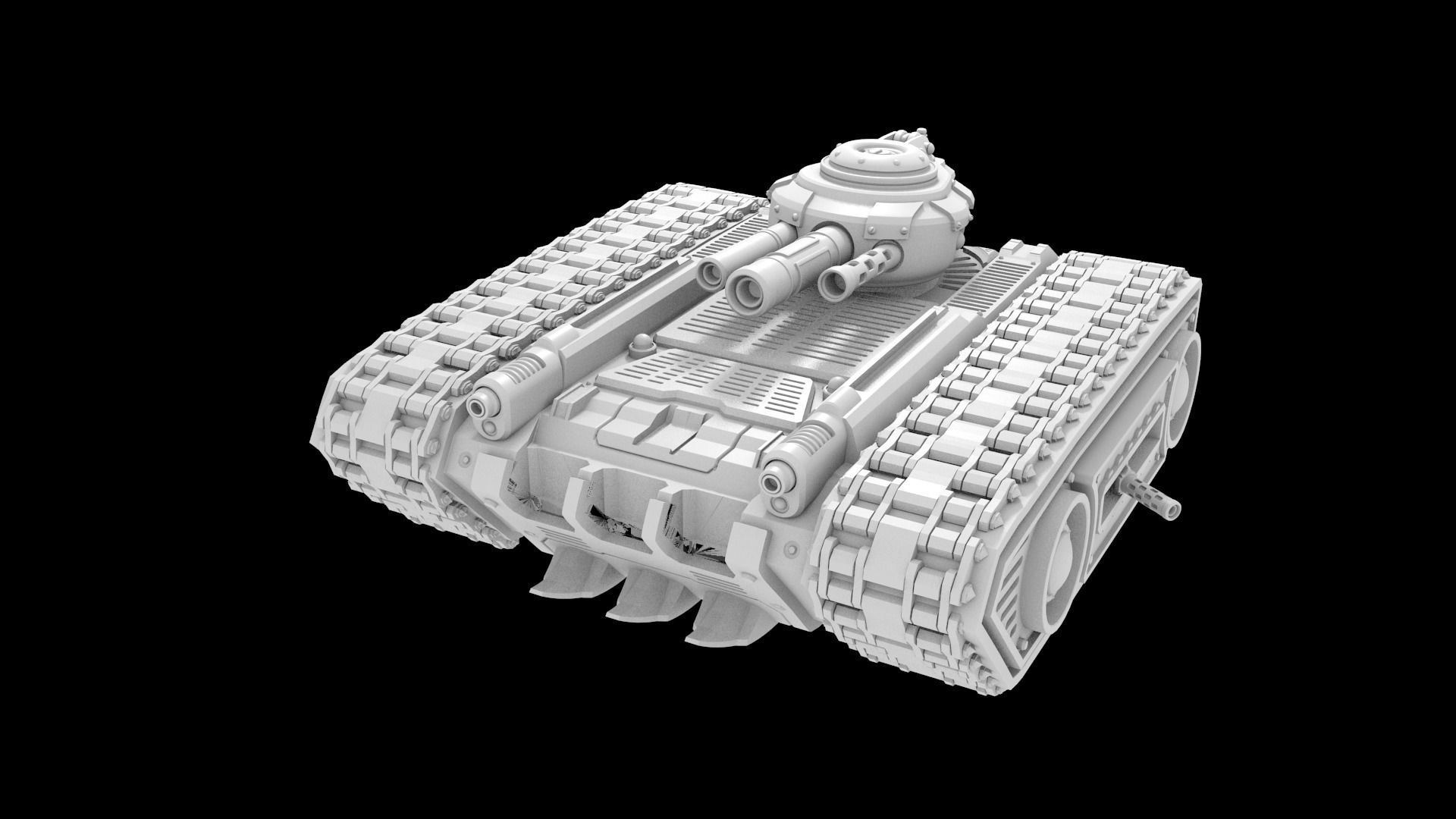 TANK 1 - 3D PRINTABLE MODEL 3D print model_7