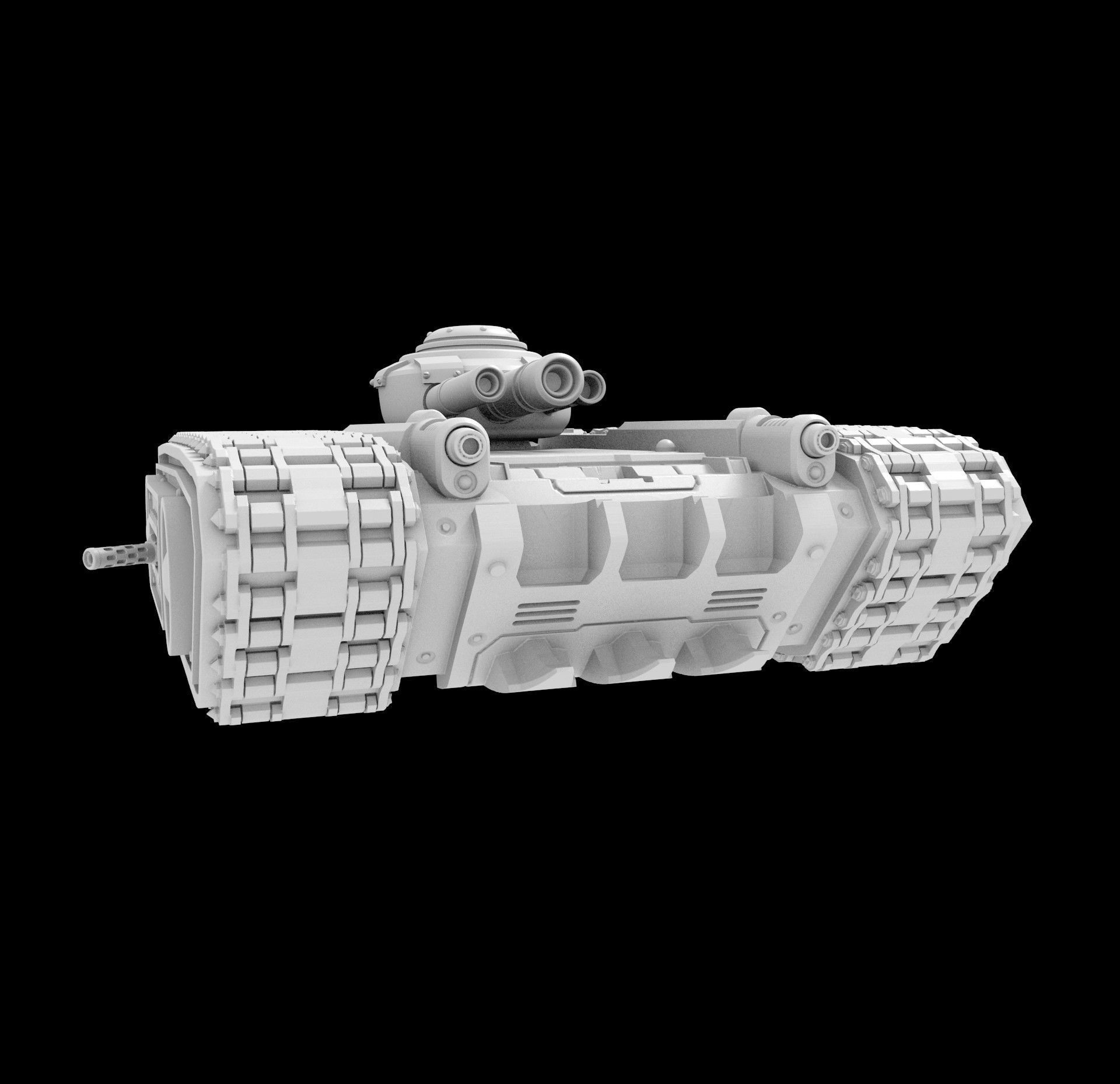 TANK 1 - 3D PRINTABLE MODEL 3D print model_11