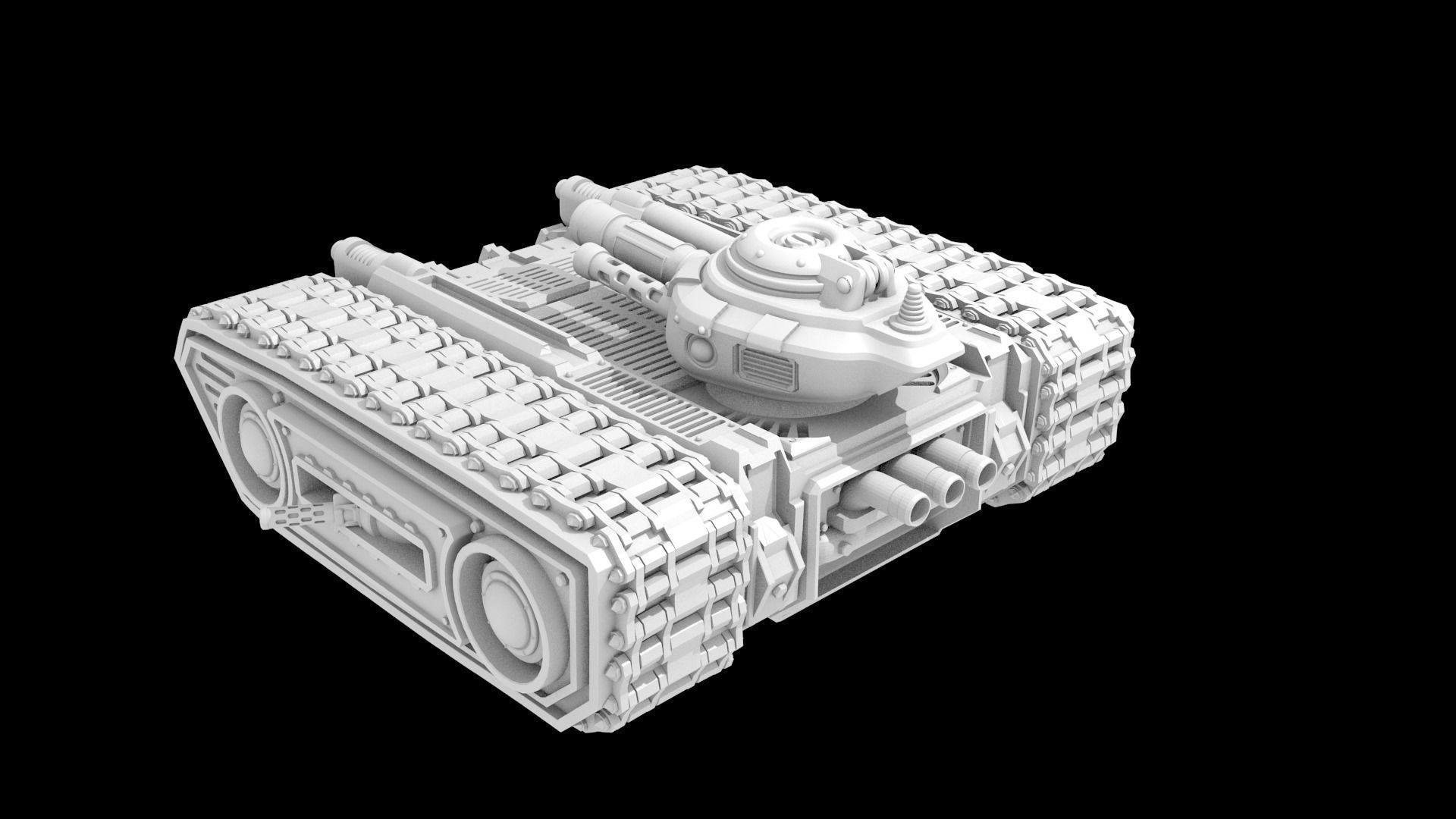 TANK 1 - 3D PRINTABLE MODEL 3D print model_5