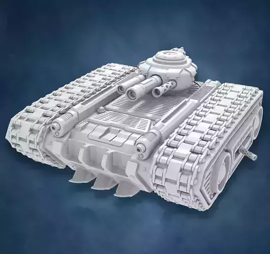 TANK 1 - 3D PRINTABLE MODEL