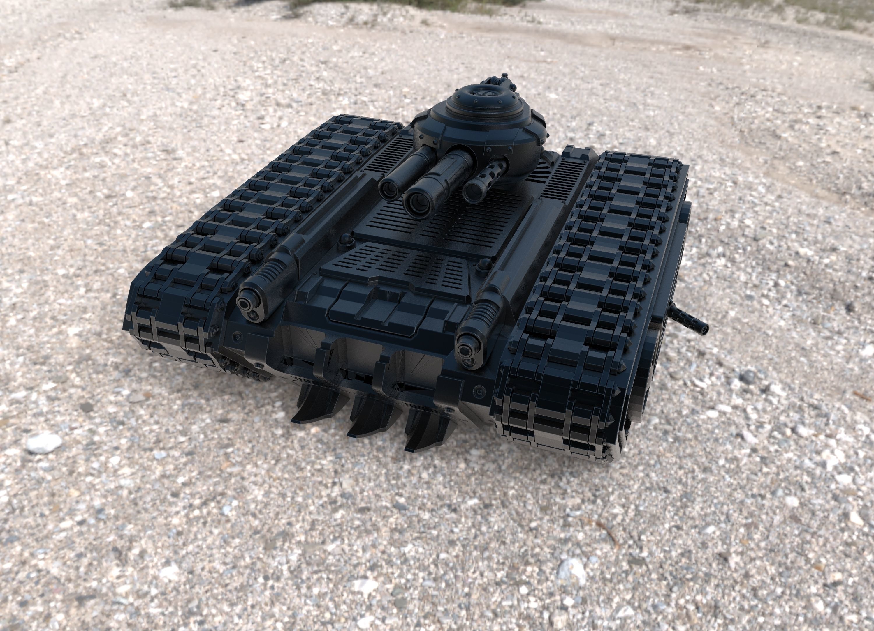 TANK 1 - 3D PRINTABLE MODEL 3D print model_1