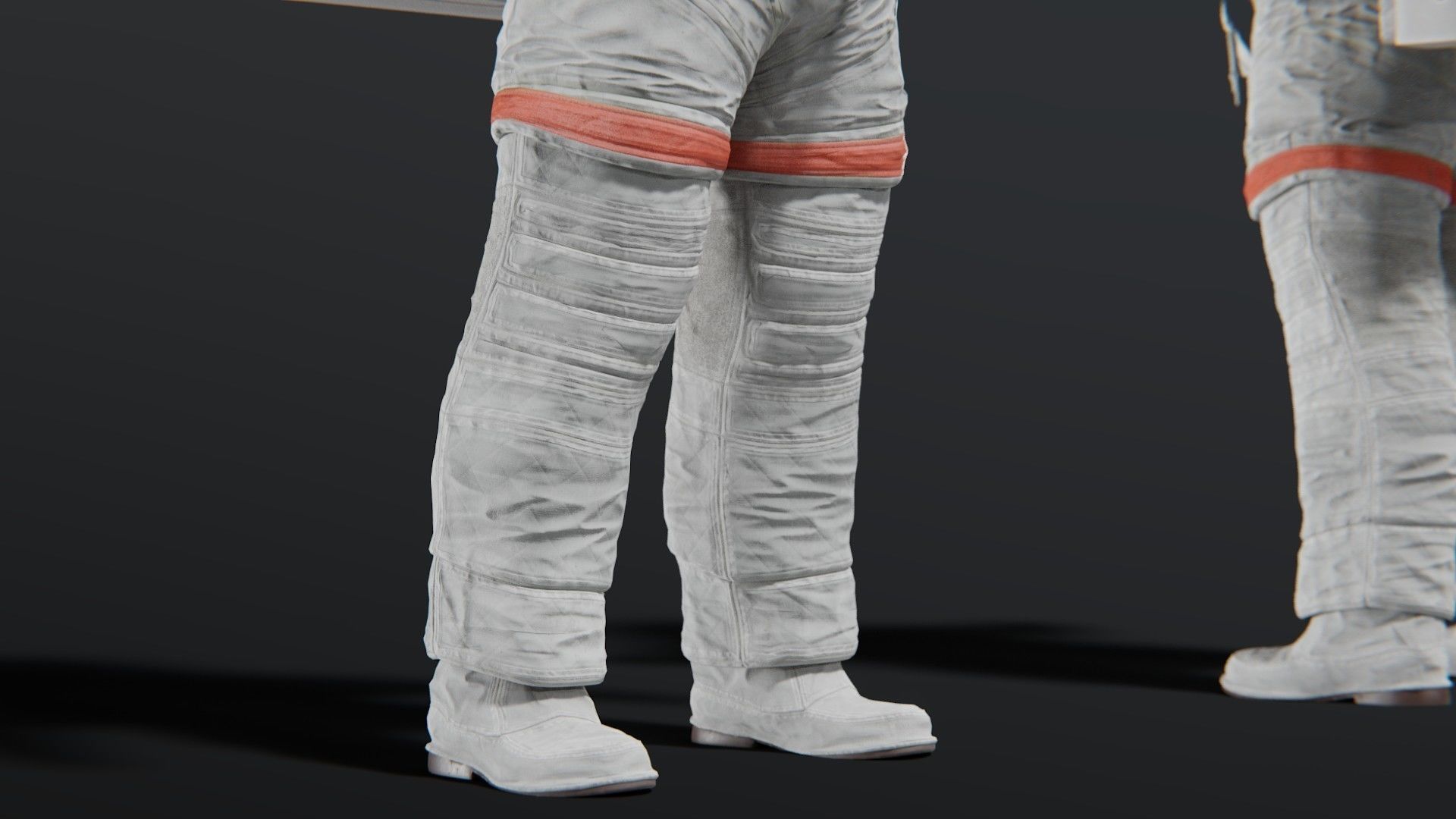 Astronaut EMU MMU Spacesuit Rigged 3D model_11
