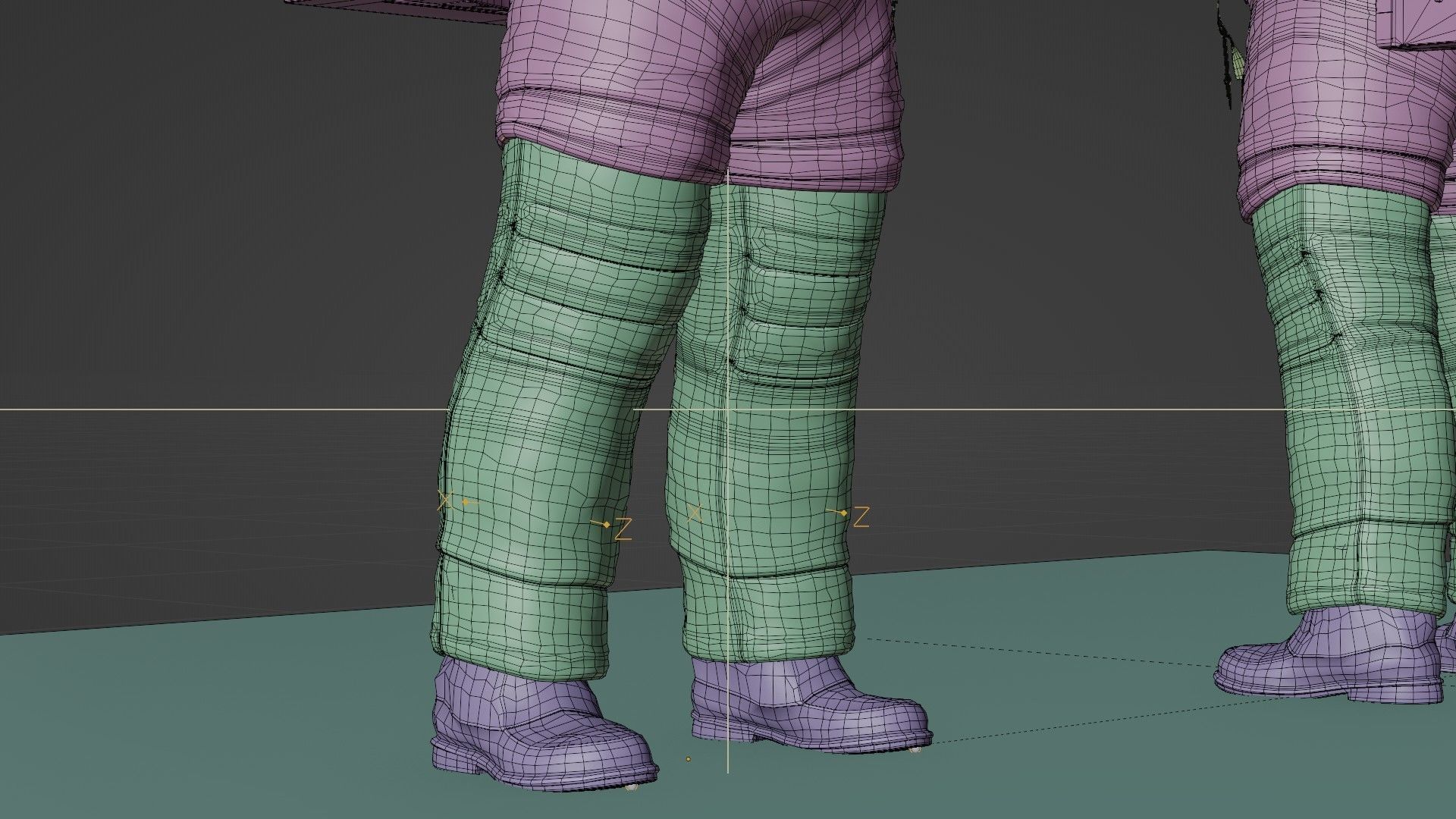 Astronaut EMU MMU Spacesuit Rigged 3D model_43