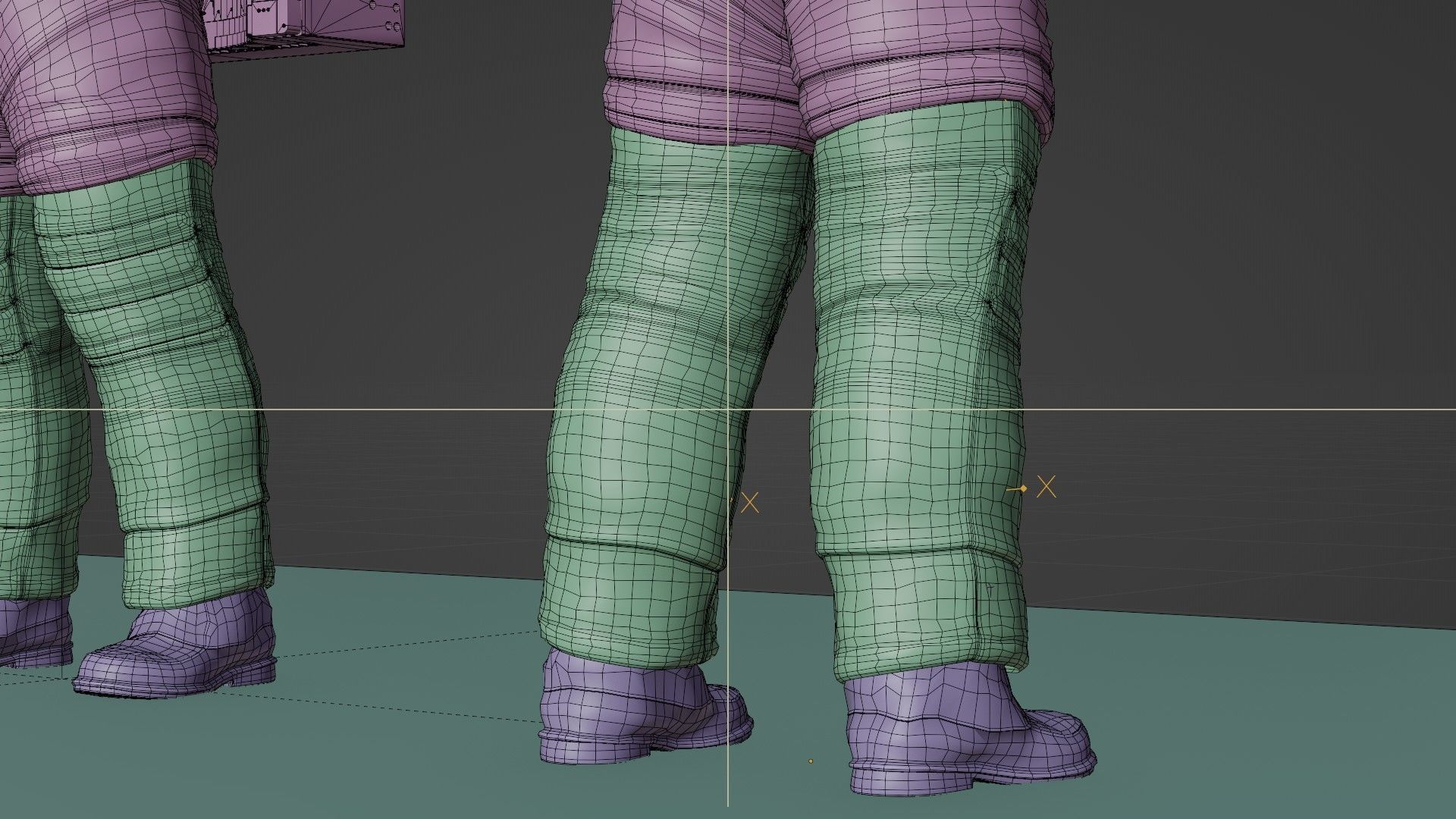 Astronaut EMU MMU Spacesuit Rigged 3D model_44