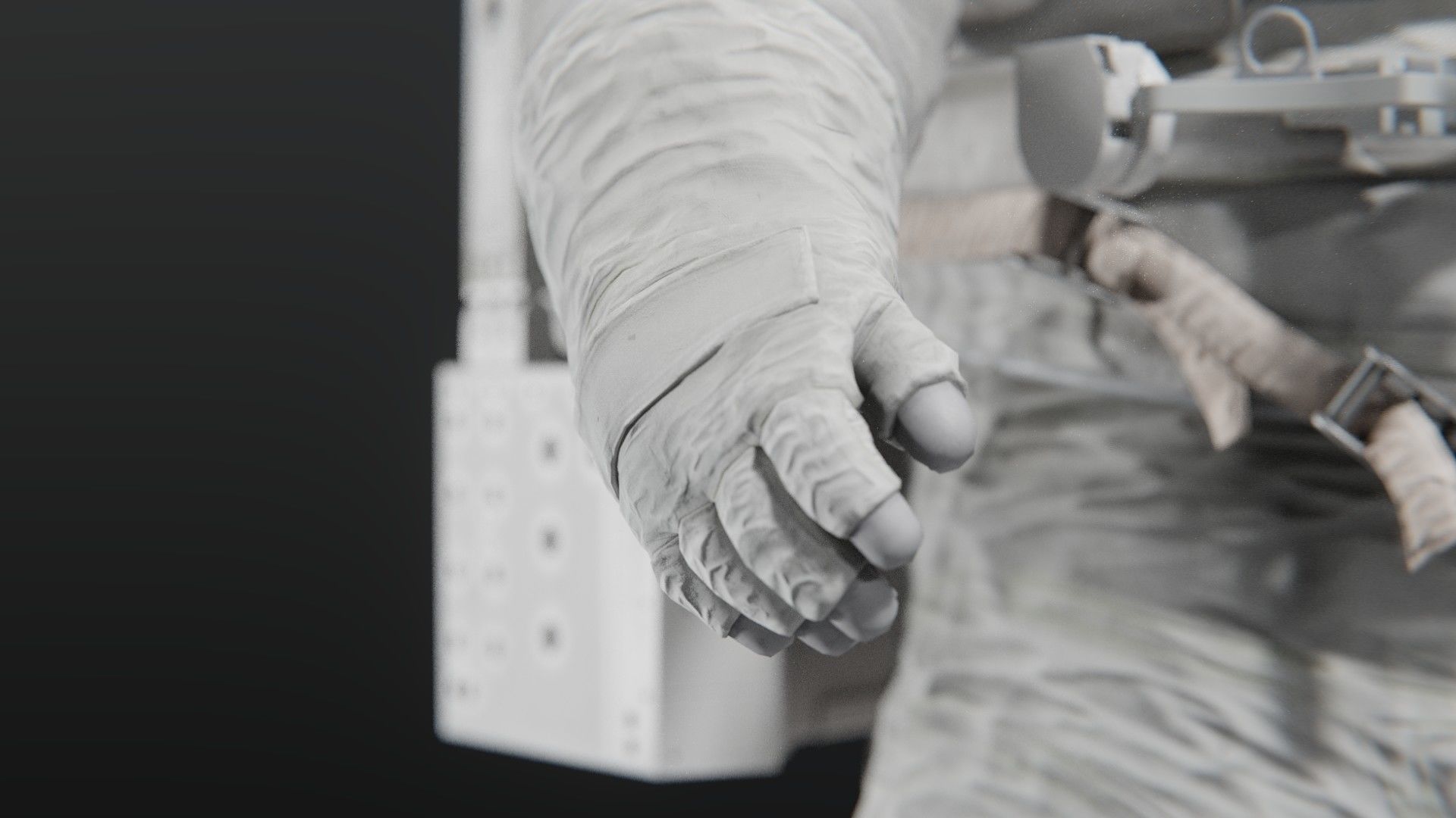 Astronaut EMU MMU Spacesuit Rigged 3D model_18
