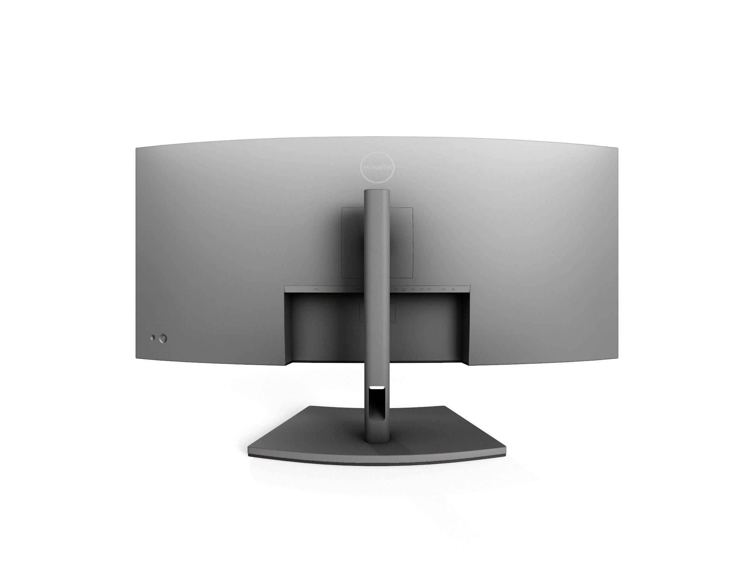 2022 DELL U4021QW  curved monitor game asset Low-poly 3D model_5