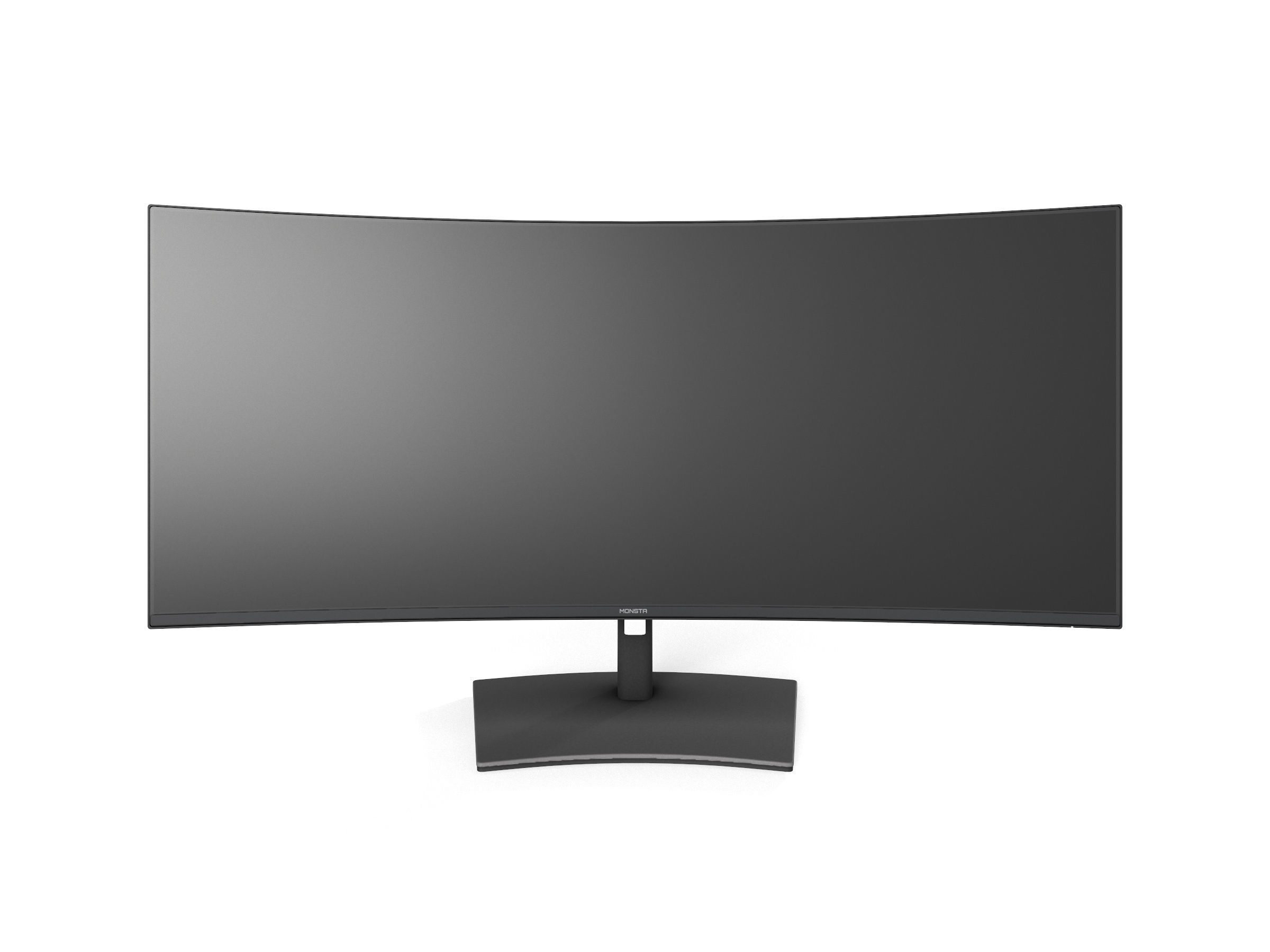 2022 DELL U4021QW  curved monitor game asset Low-poly 3D model_4