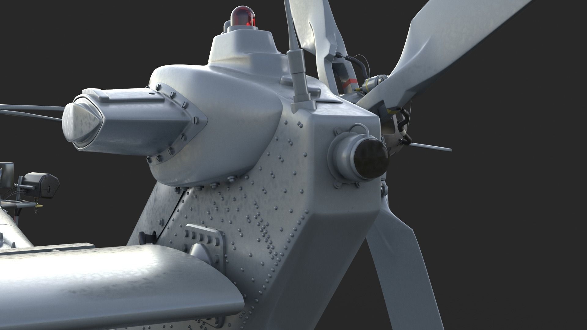 Eurocopter EC 725 Caracal 3ds max Vray 3D model_29