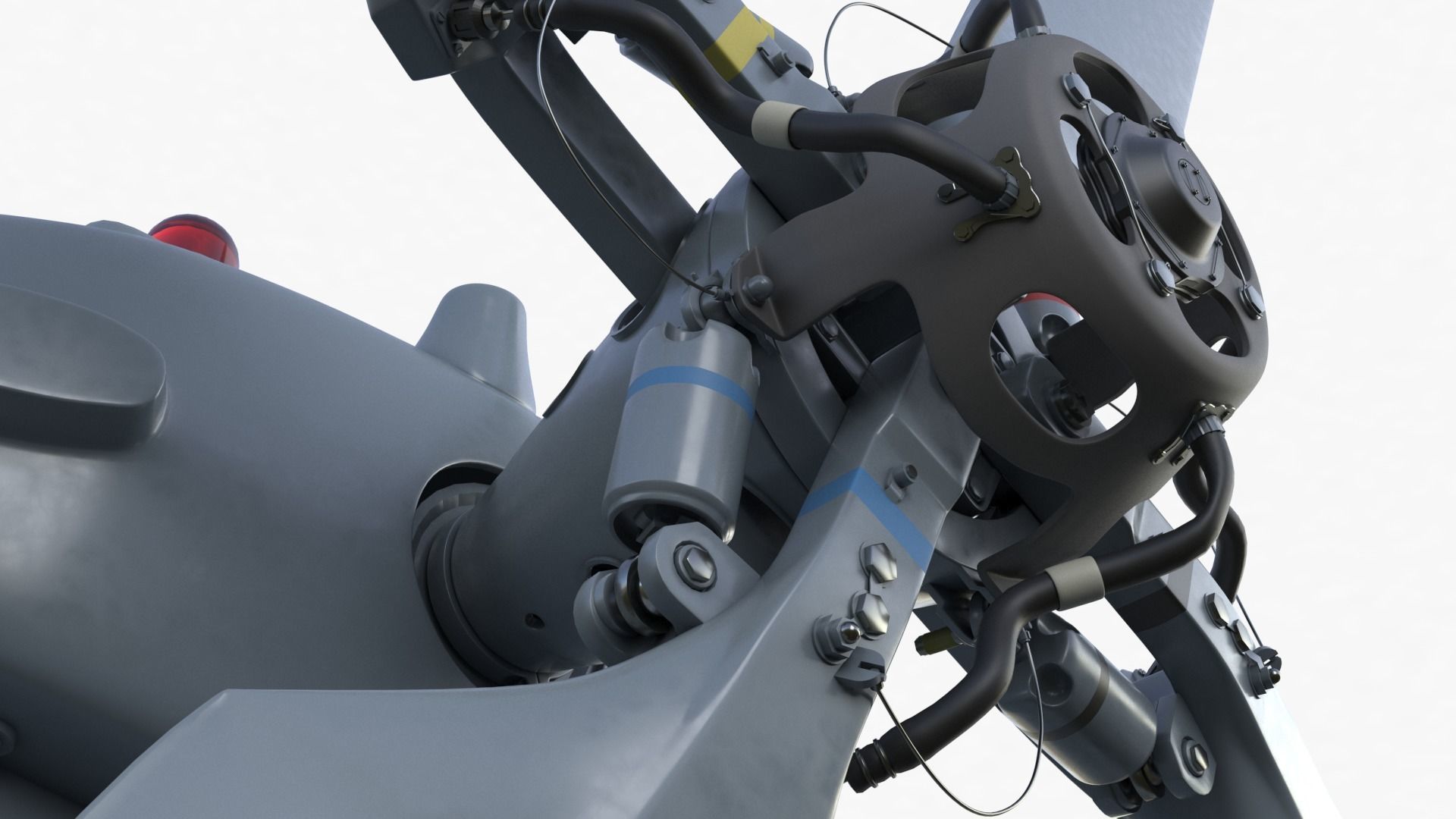 Eurocopter EC 725 Caracal 3ds max Vray 3D model_48