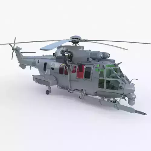 Eurocopter EC 725 Caracal 3ds max Vray 3D model