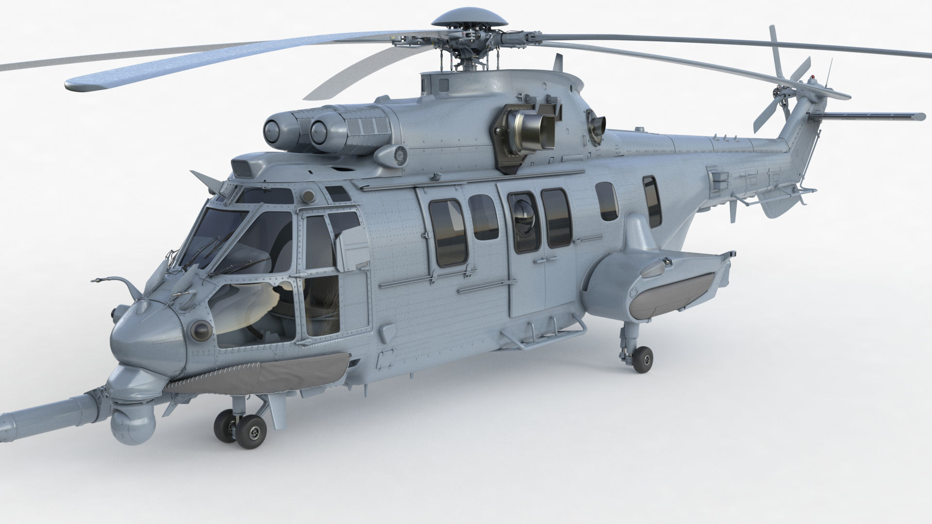 Eurocopter EC 725 Caracal 3ds max Vray 3D model_104