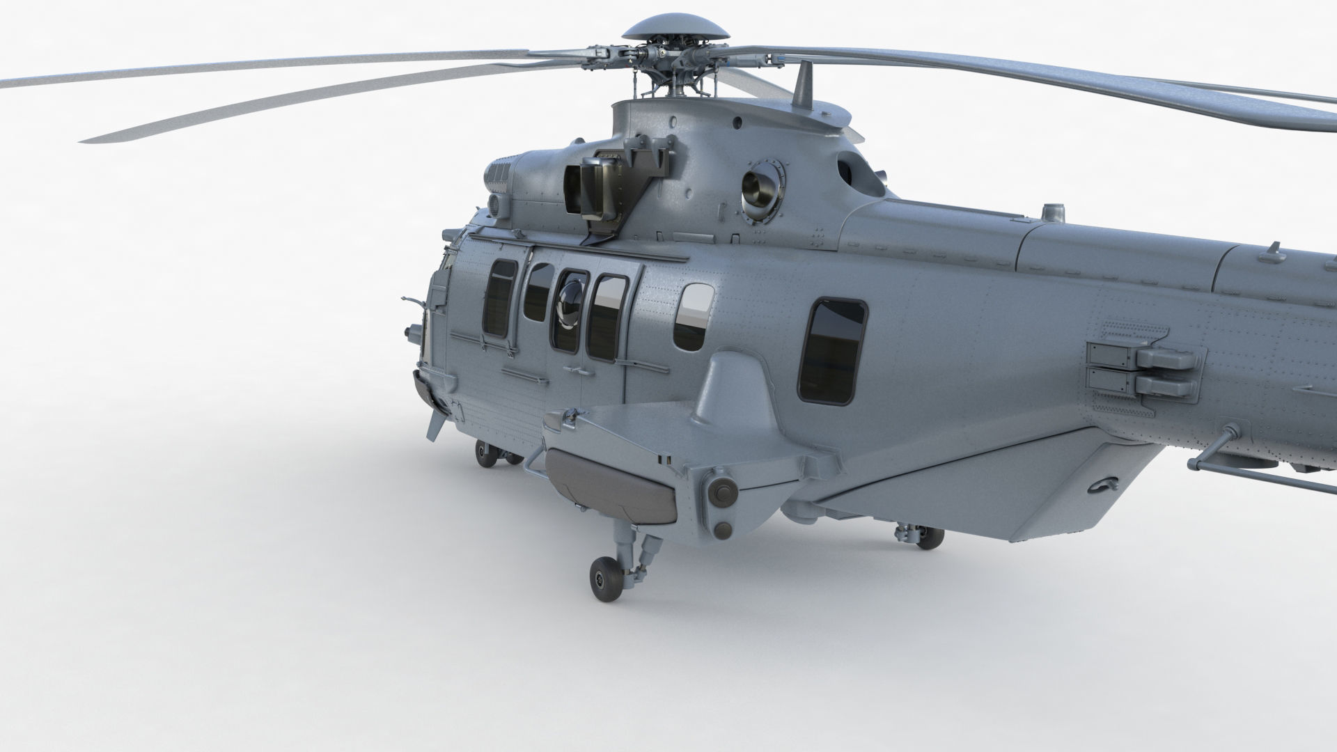 Eurocopter EC 725 Caracal 3ds max Vray 3D model_93