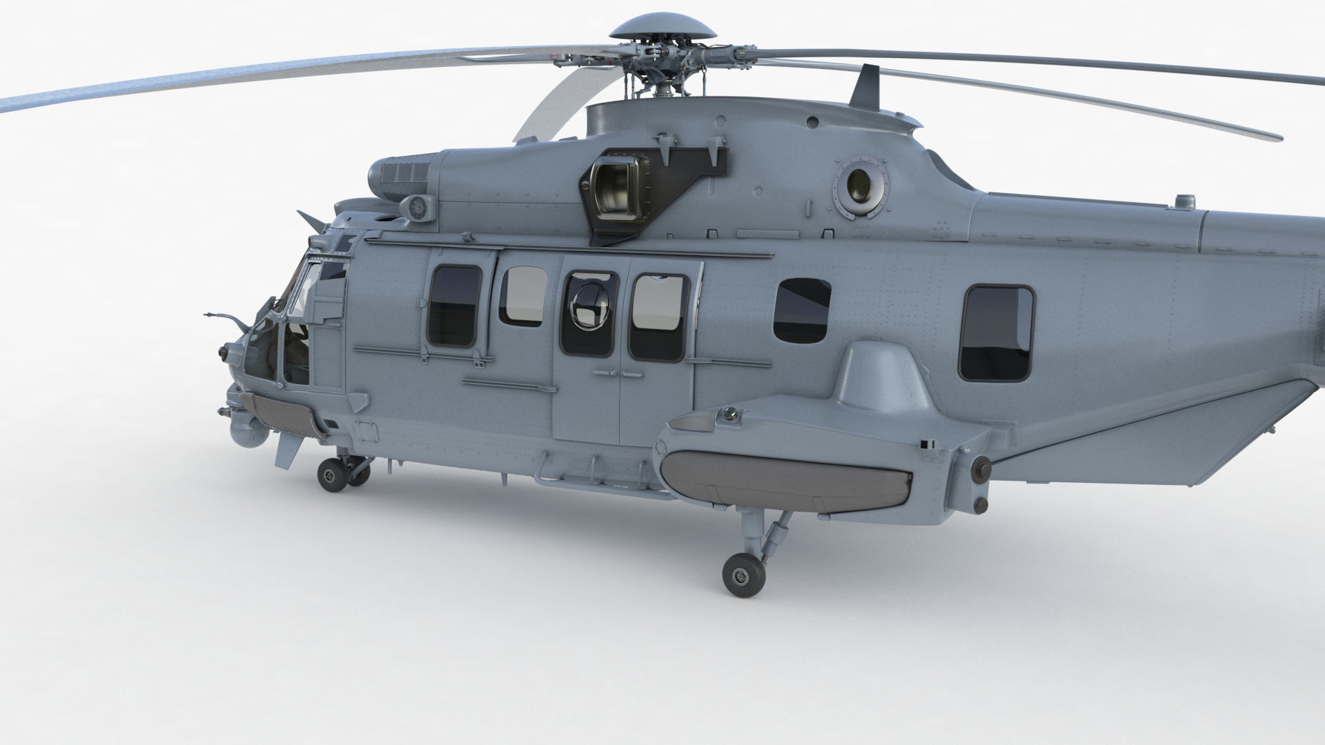 Eurocopter EC 725 Caracal 3ds max Vray 3D model_96