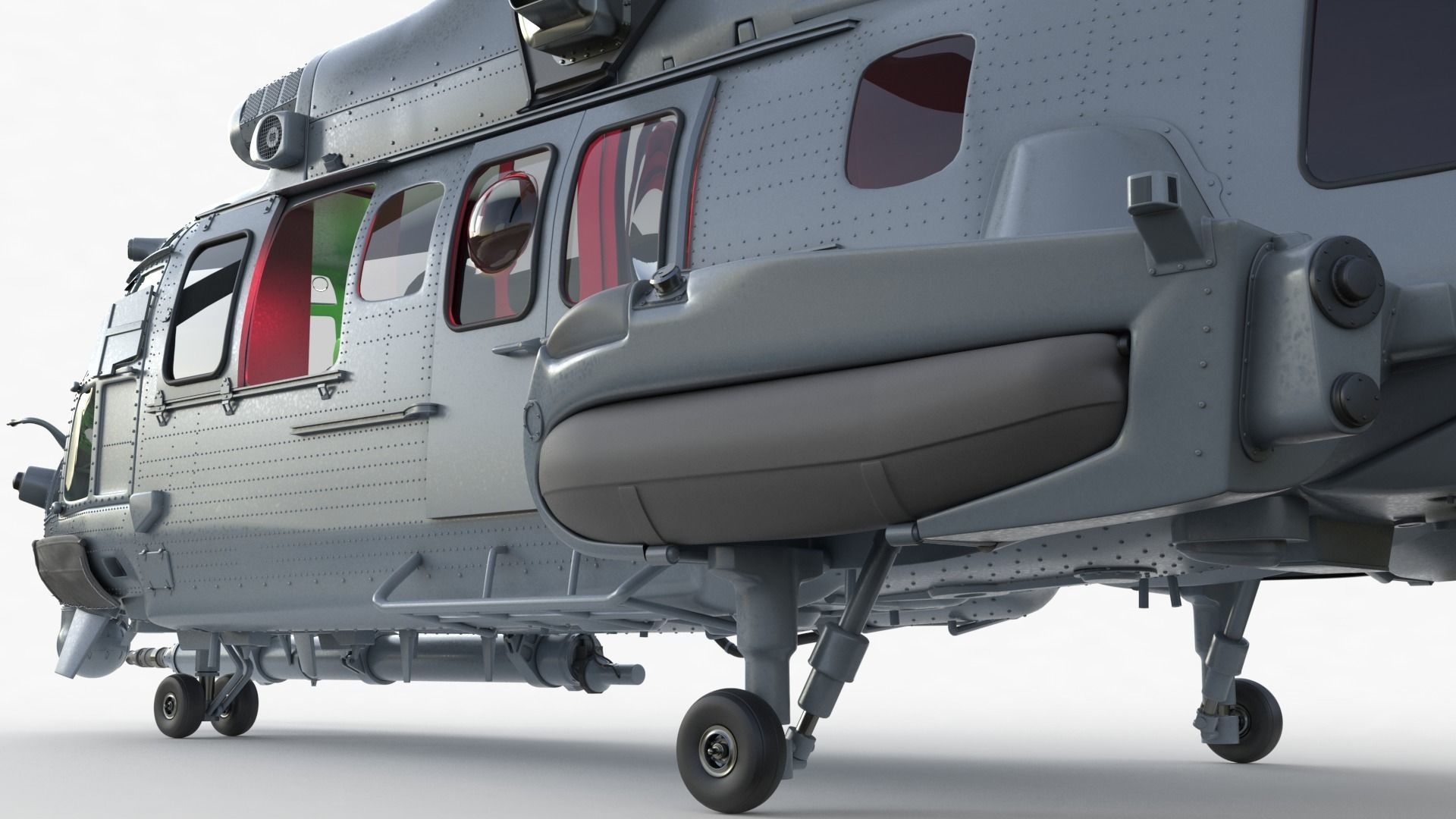 Eurocopter EC 725 Caracal 3ds max Vray 3D model_38