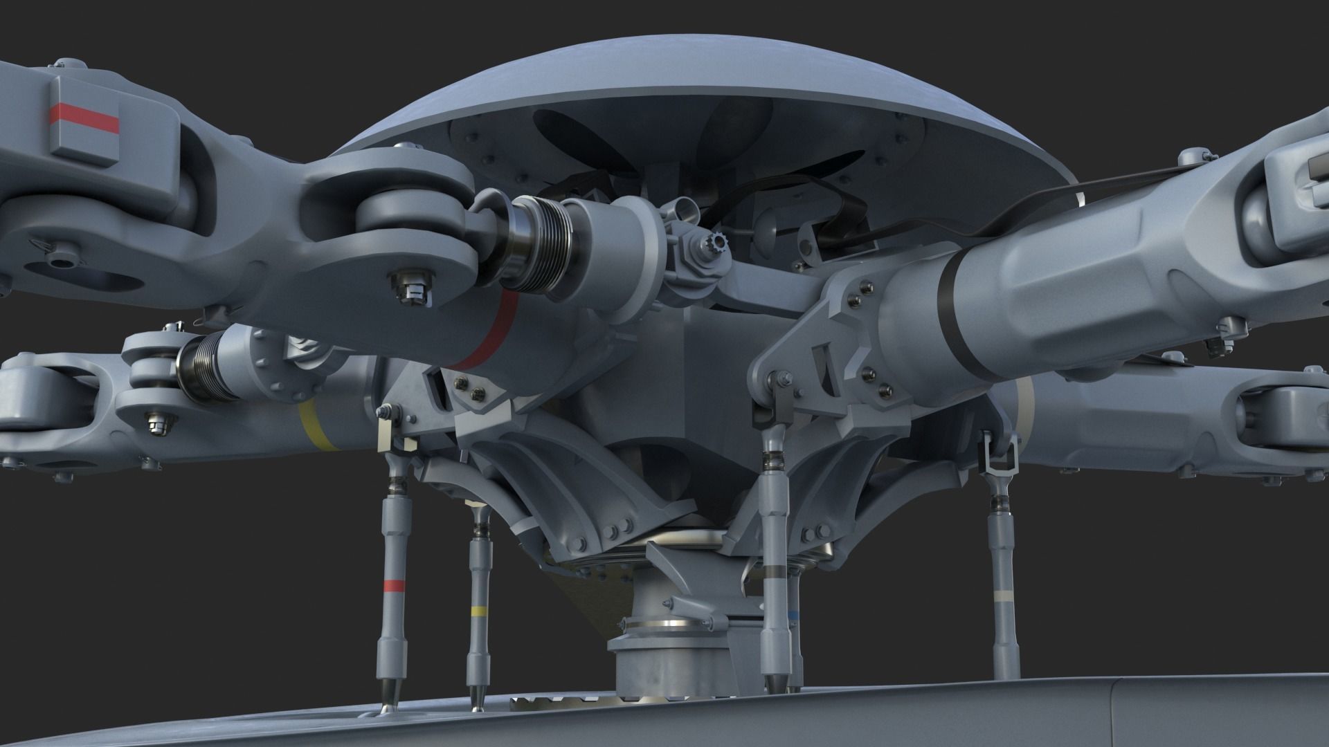 Eurocopter EC 725 Caracal 3ds max Vray 3D model_13