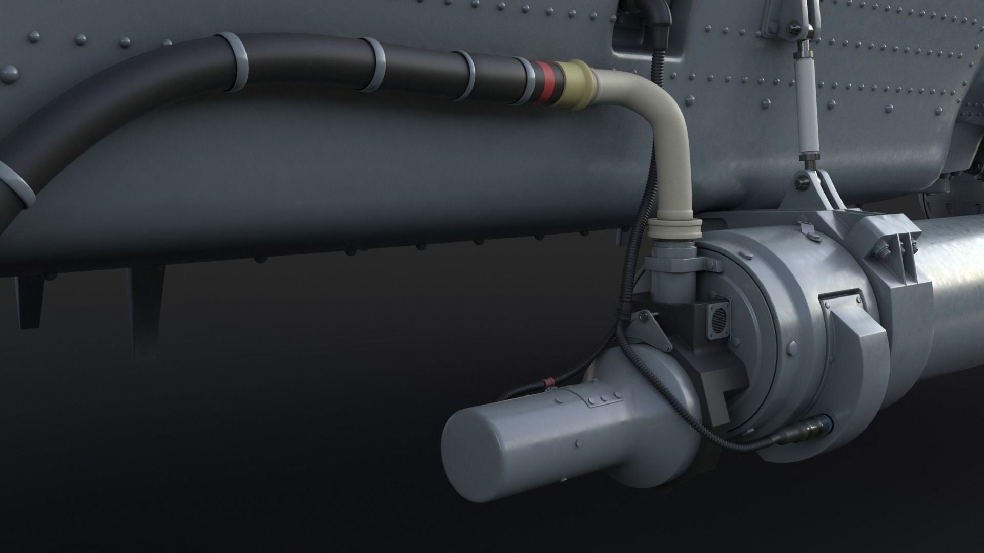 Eurocopter EC 725 Caracal 3ds max Vray 3D model_24