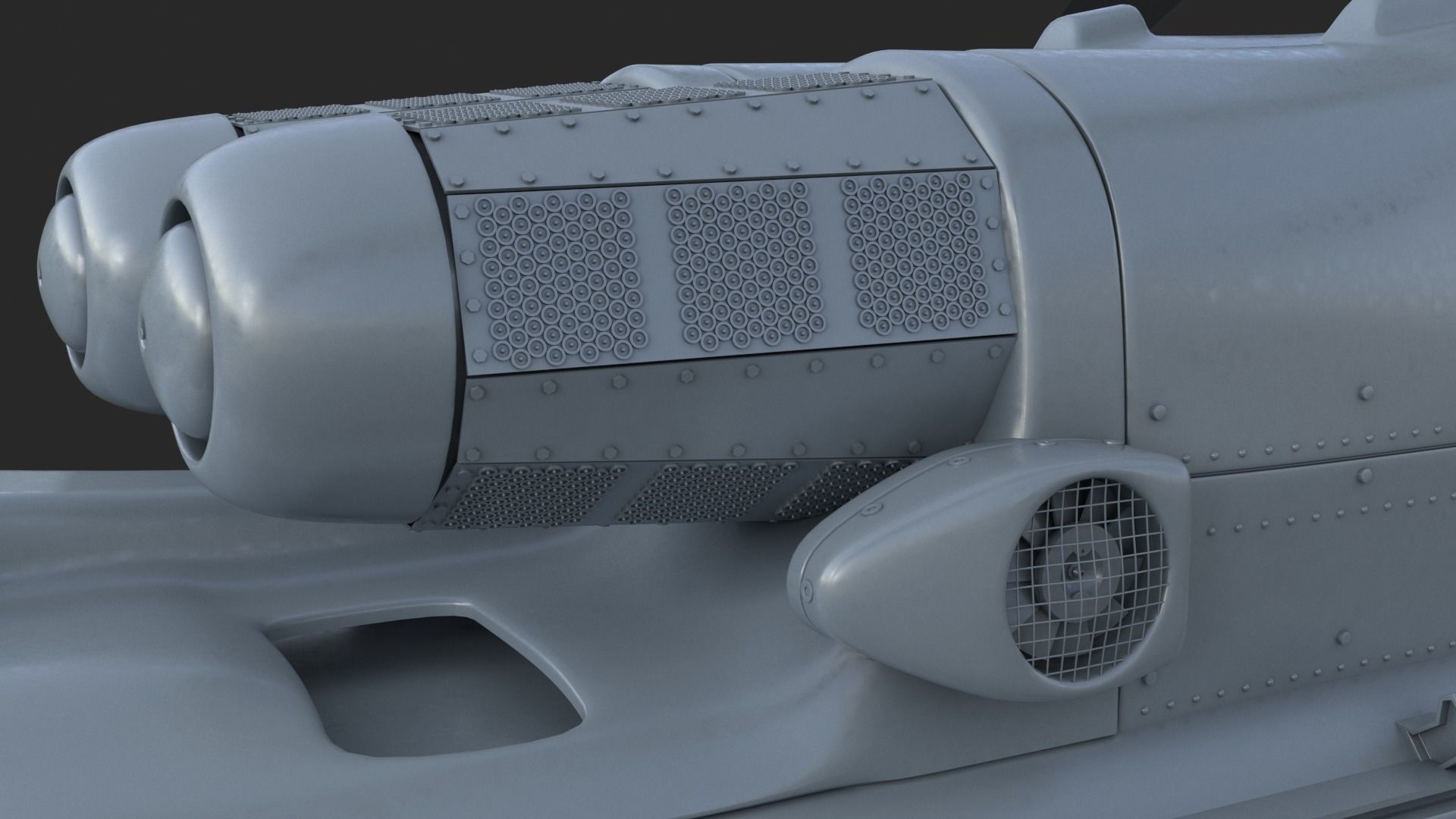Eurocopter EC 725 Caracal 3ds max Vray 3D model_27