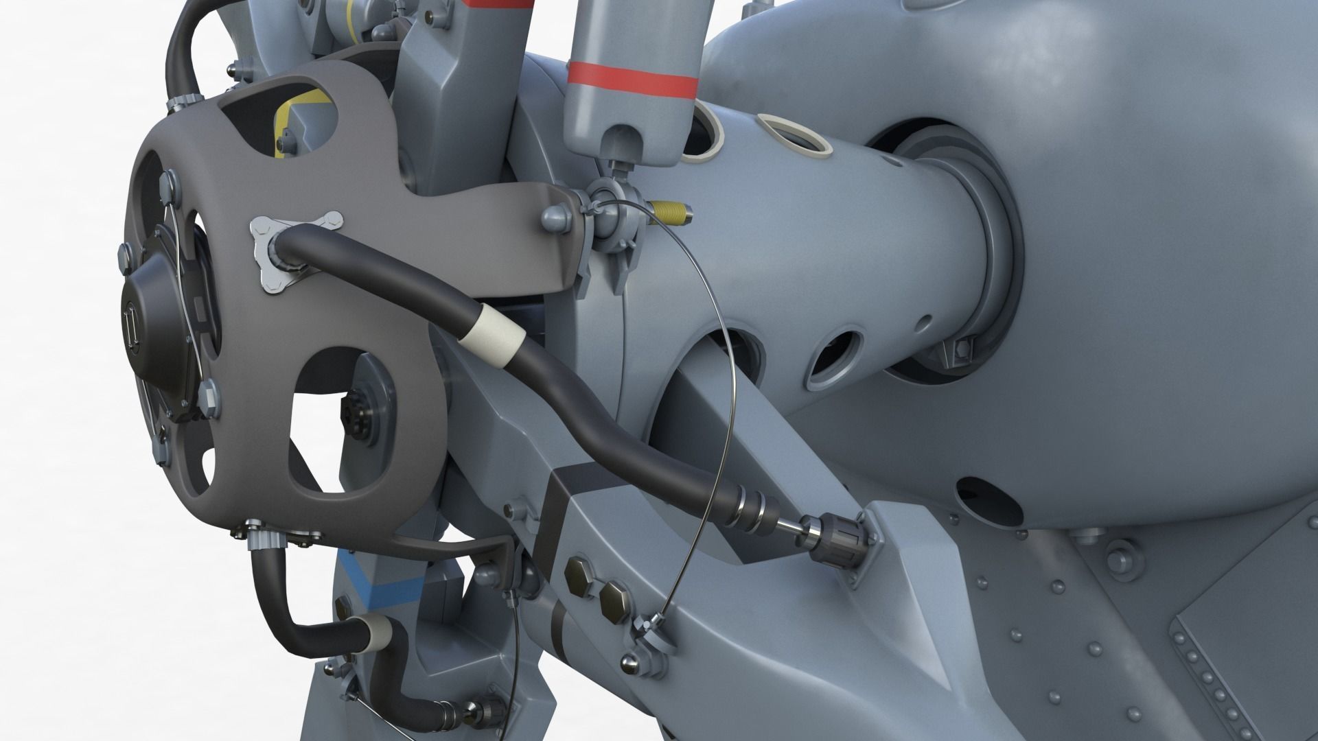 Eurocopter EC 725 Caracal 3ds max Vray 3D model_49