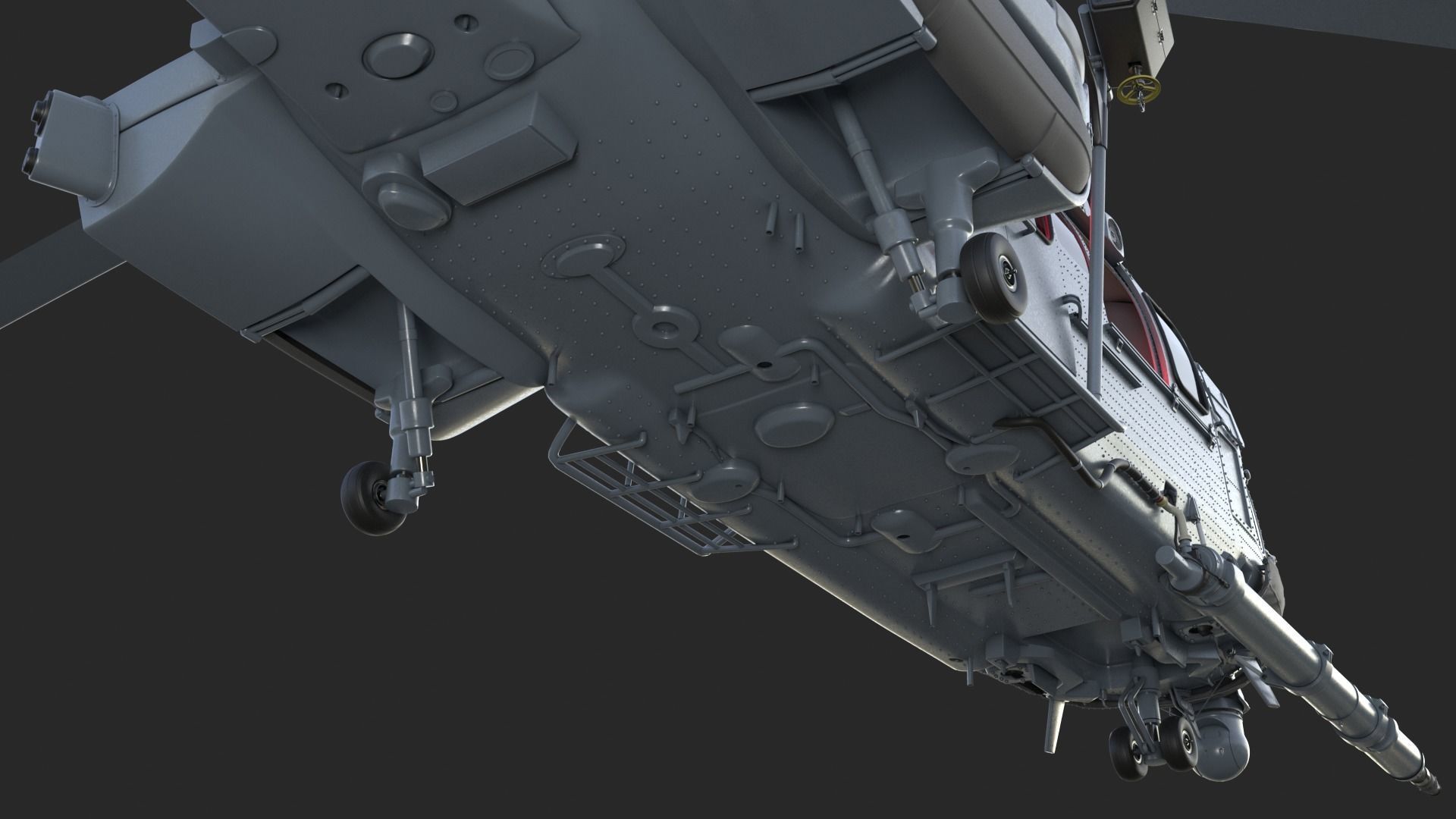 Eurocopter EC 725 Caracal 3ds max Vray 3D model_32