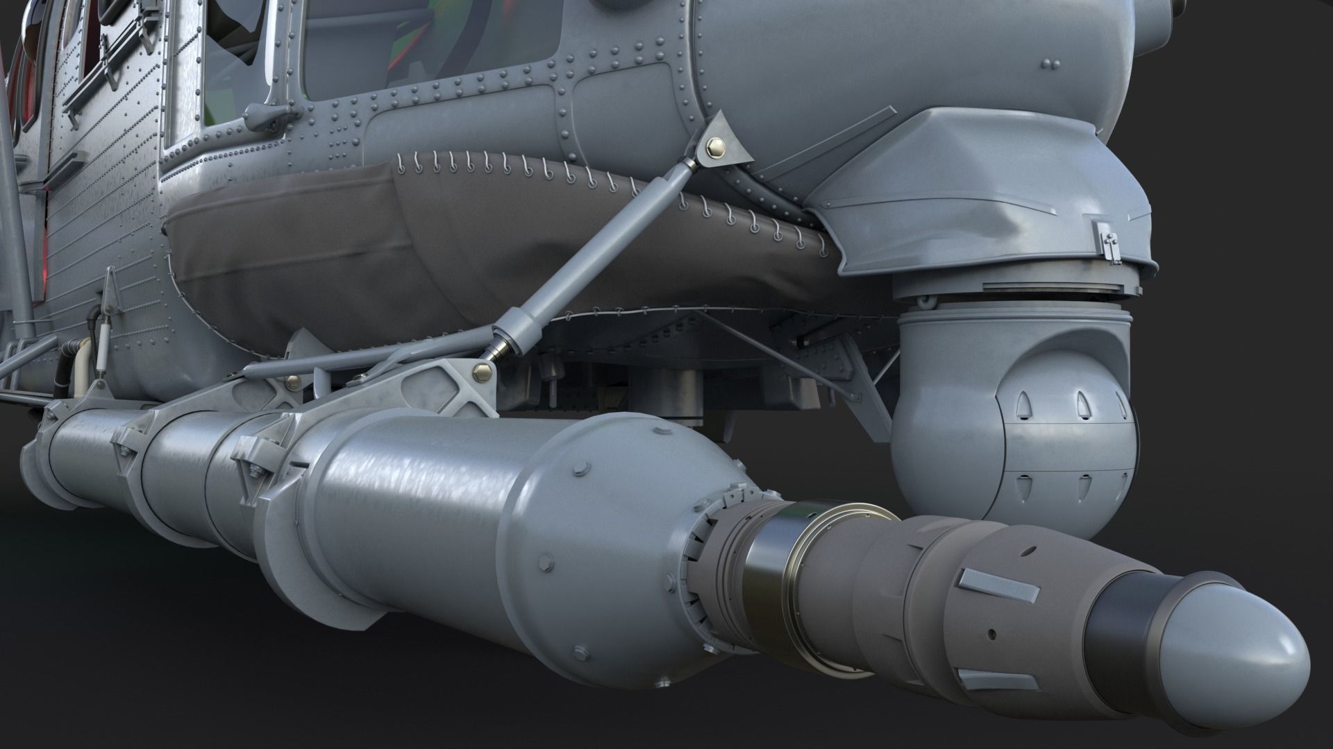 Eurocopter EC 725 Caracal 3ds max Vray 3D model_25
