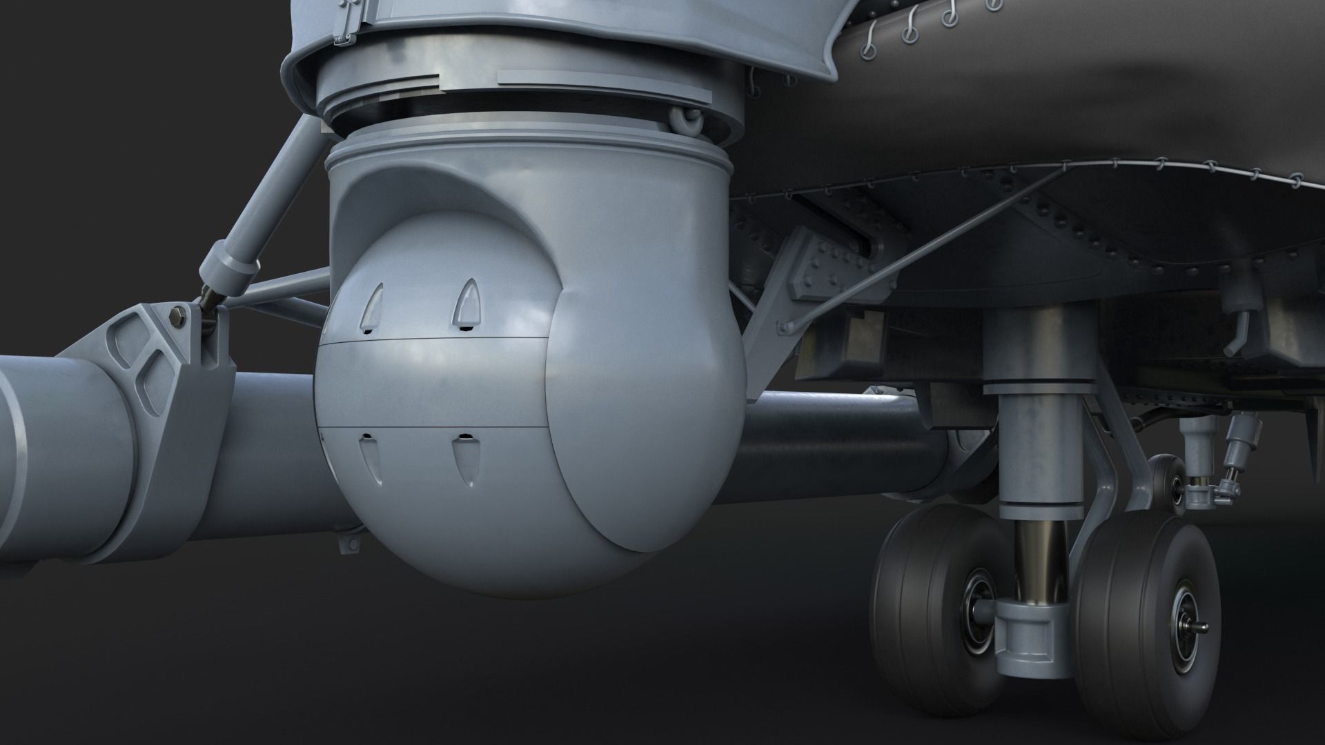 Eurocopter EC 725 Caracal 3ds max Vray 3D model_26