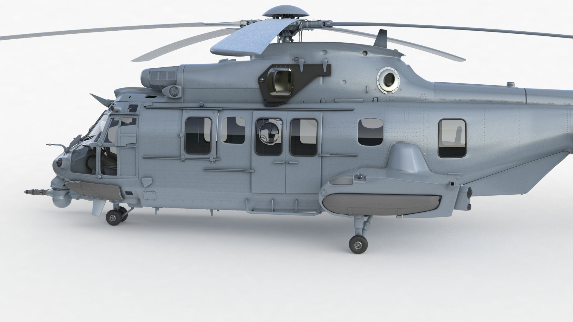 Eurocopter EC 725 Caracal 3ds max Vray 3D model_98