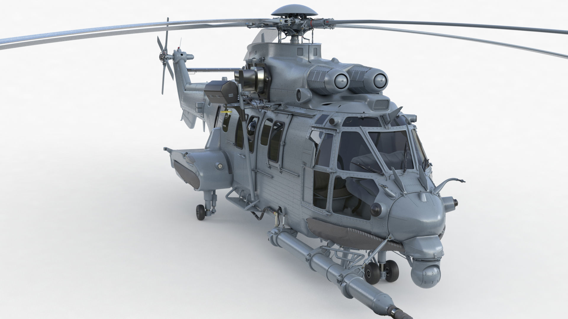 Eurocopter EC 725 Caracal 3ds max Vray 3D model_110