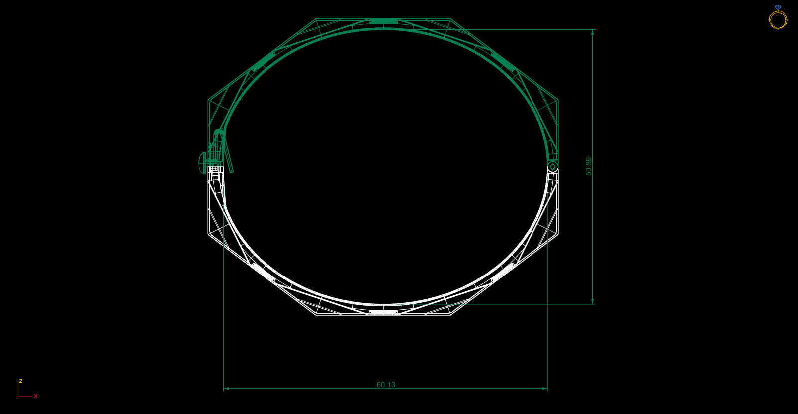 bracelet 18 size 3D print model_6