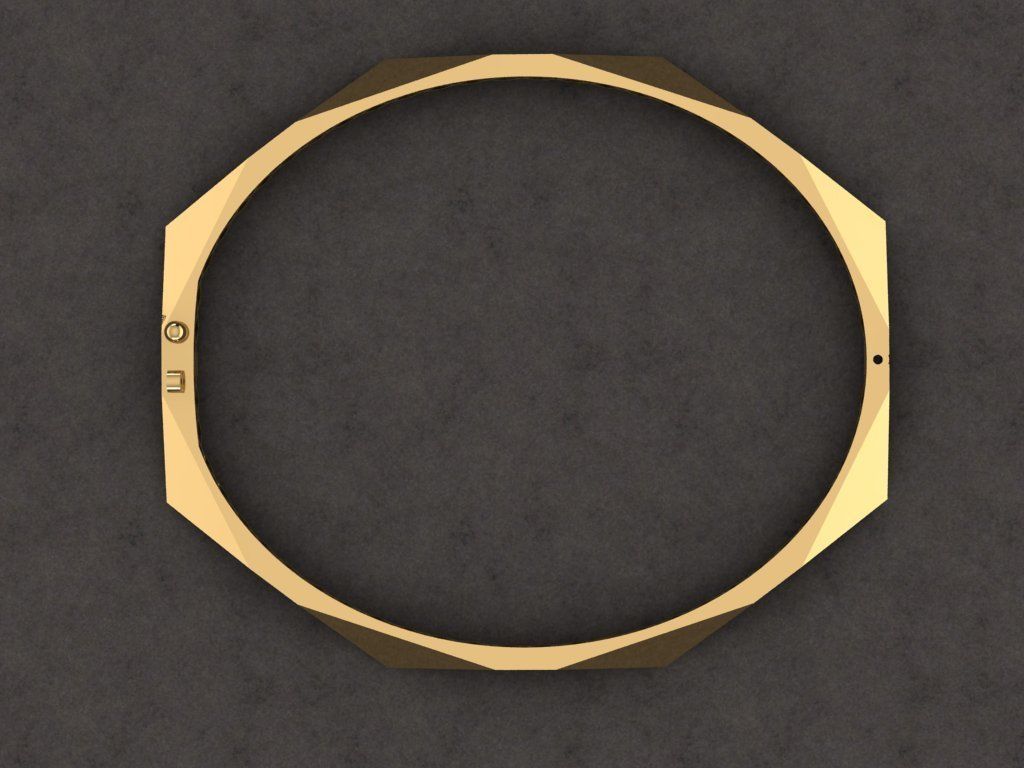 bracelet 18 size 3D print model_3