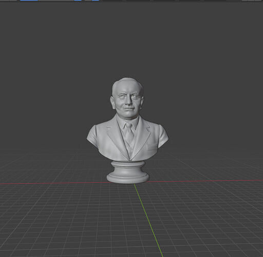 Martin Heidegger 3D print model