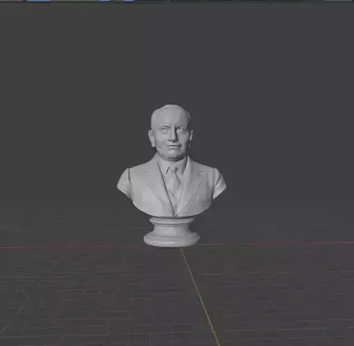 Martin Heidegger 3D print model