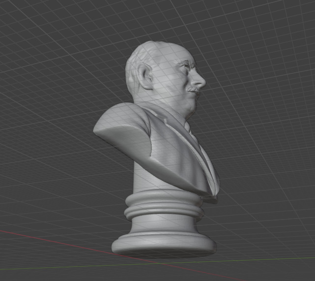 Martin Heidegger 3D print model_19