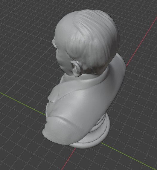 Martin Heidegger 3D print model_5