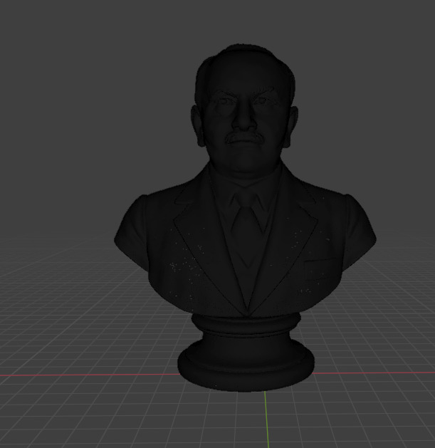 Martin Heidegger 3D print model_15