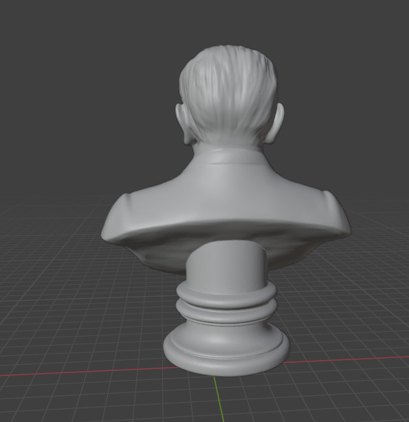 Martin Heidegger 3D print model_10