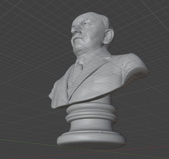 Martin Heidegger 3D print model_14