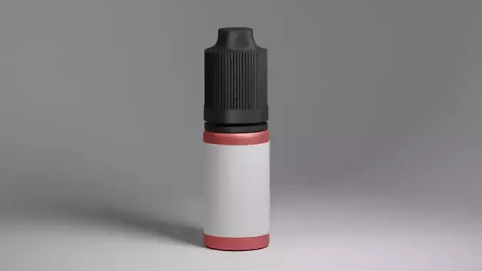 3D cosmetic bottle