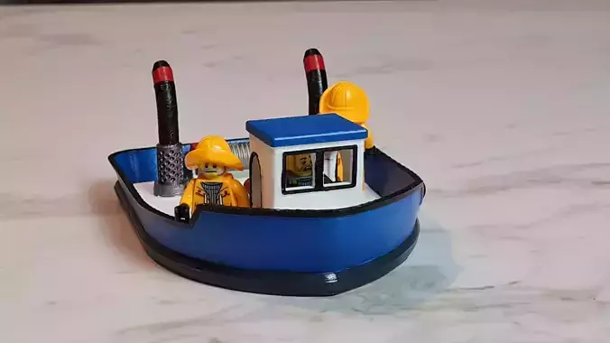 BALLOON POWERED HOVER CRAFT 3D print model