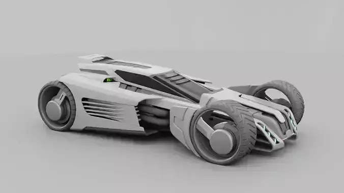 sci-fi vehicle  3D model
