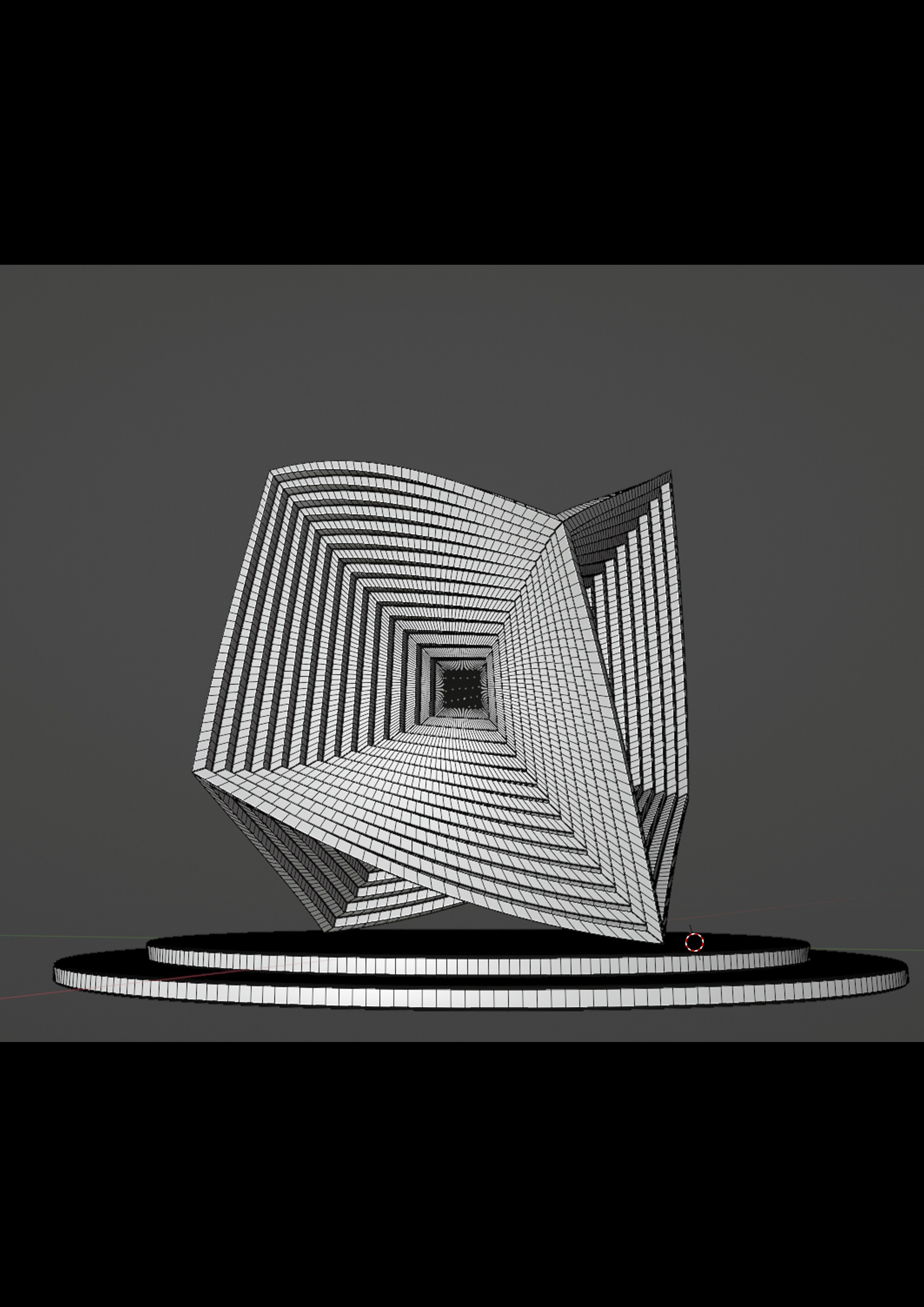 cubezone sculpture 3D model_6