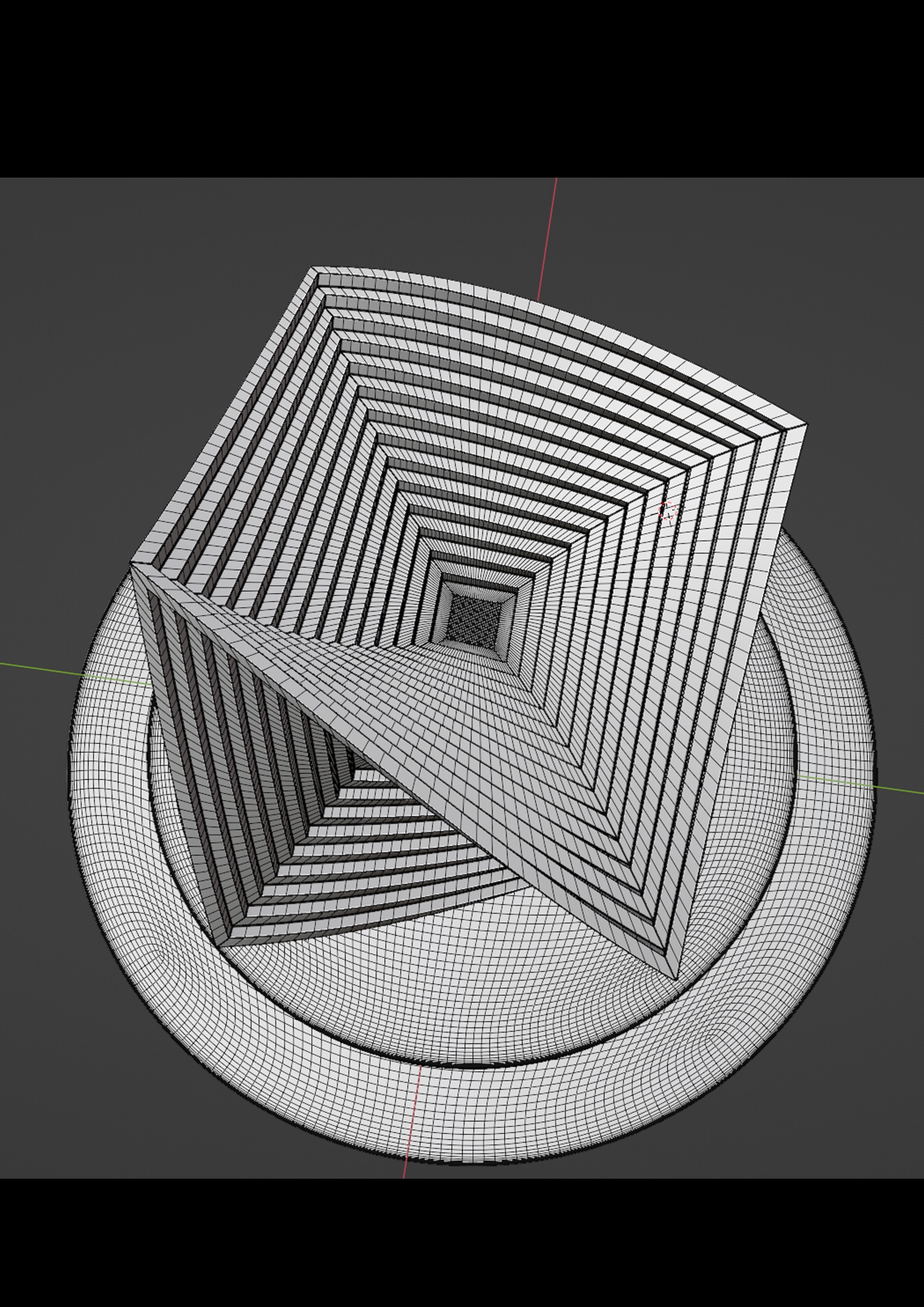 cubezone sculpture 3D model_9