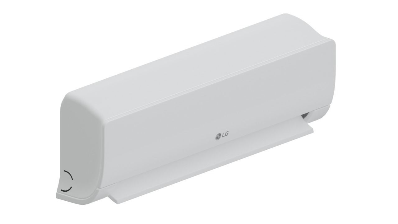 Air Conditioner LG PS-Q19RNZE Low-poly 3D model_4