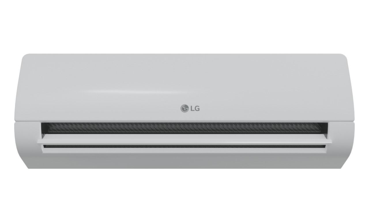 Air Conditioner LG PS-Q19RNZE Low-poly 3D model_3
