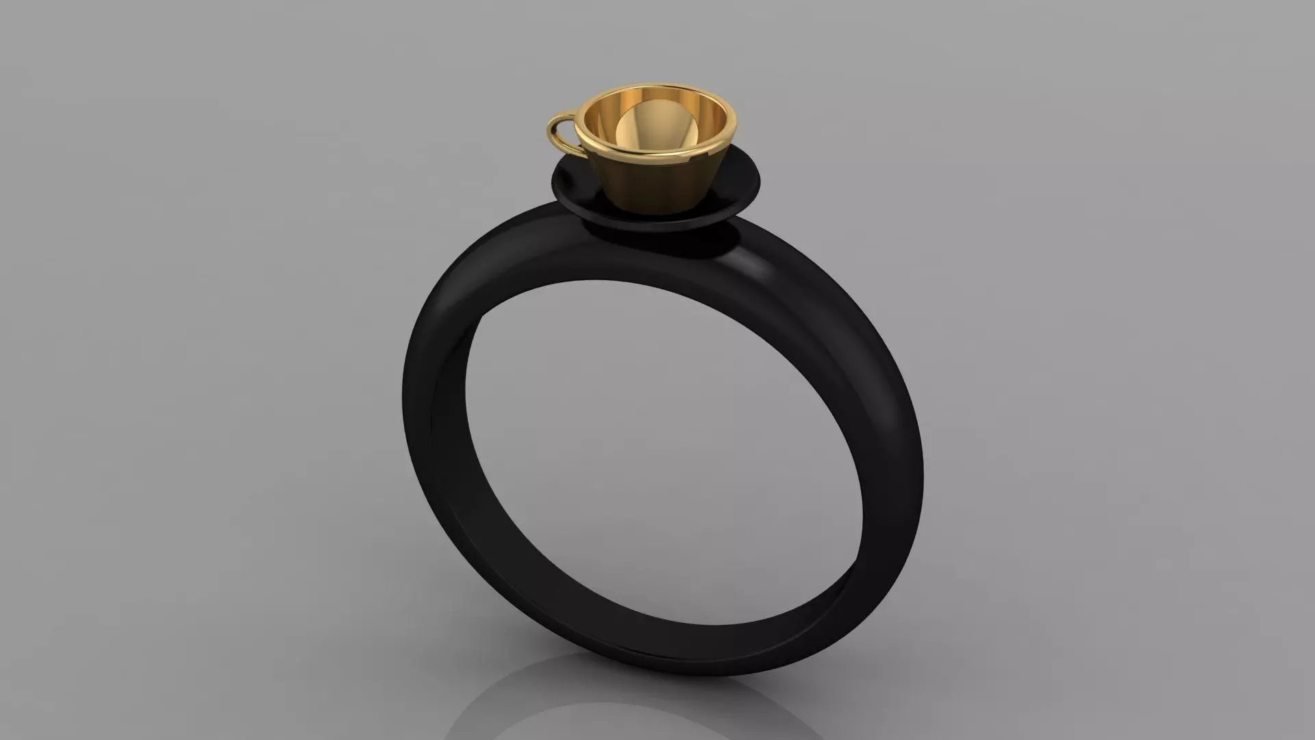 Cup Ring Free 3D print model