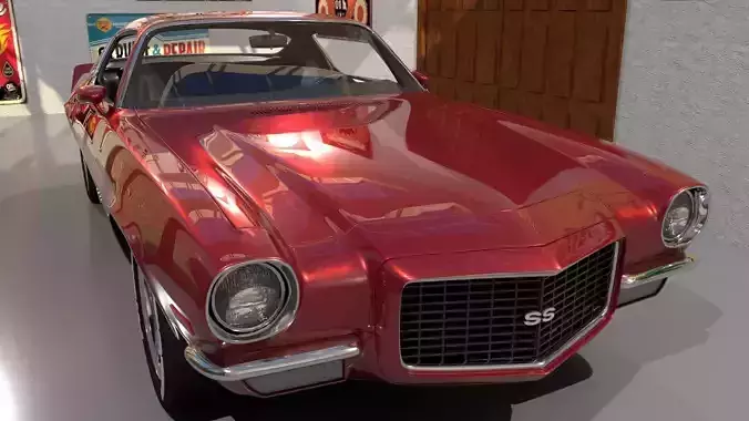 Chevrolet Camaro SS 1972 second generation