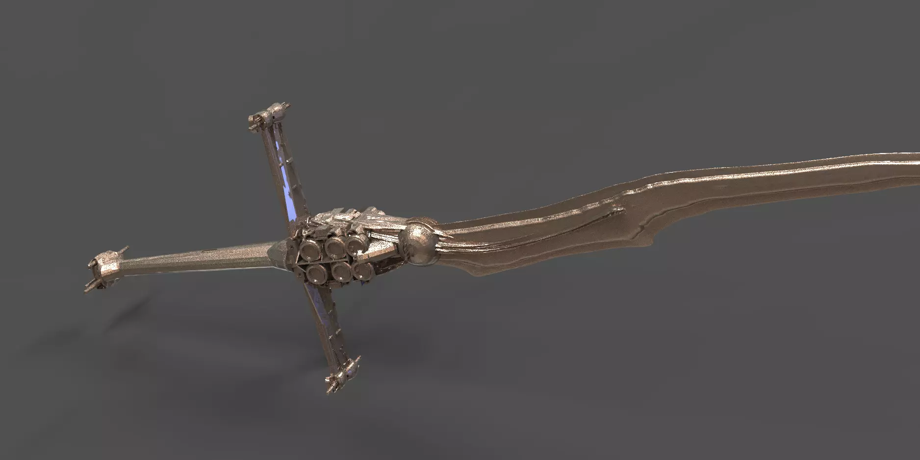 Sci-Fi solar Sword  3D model_0