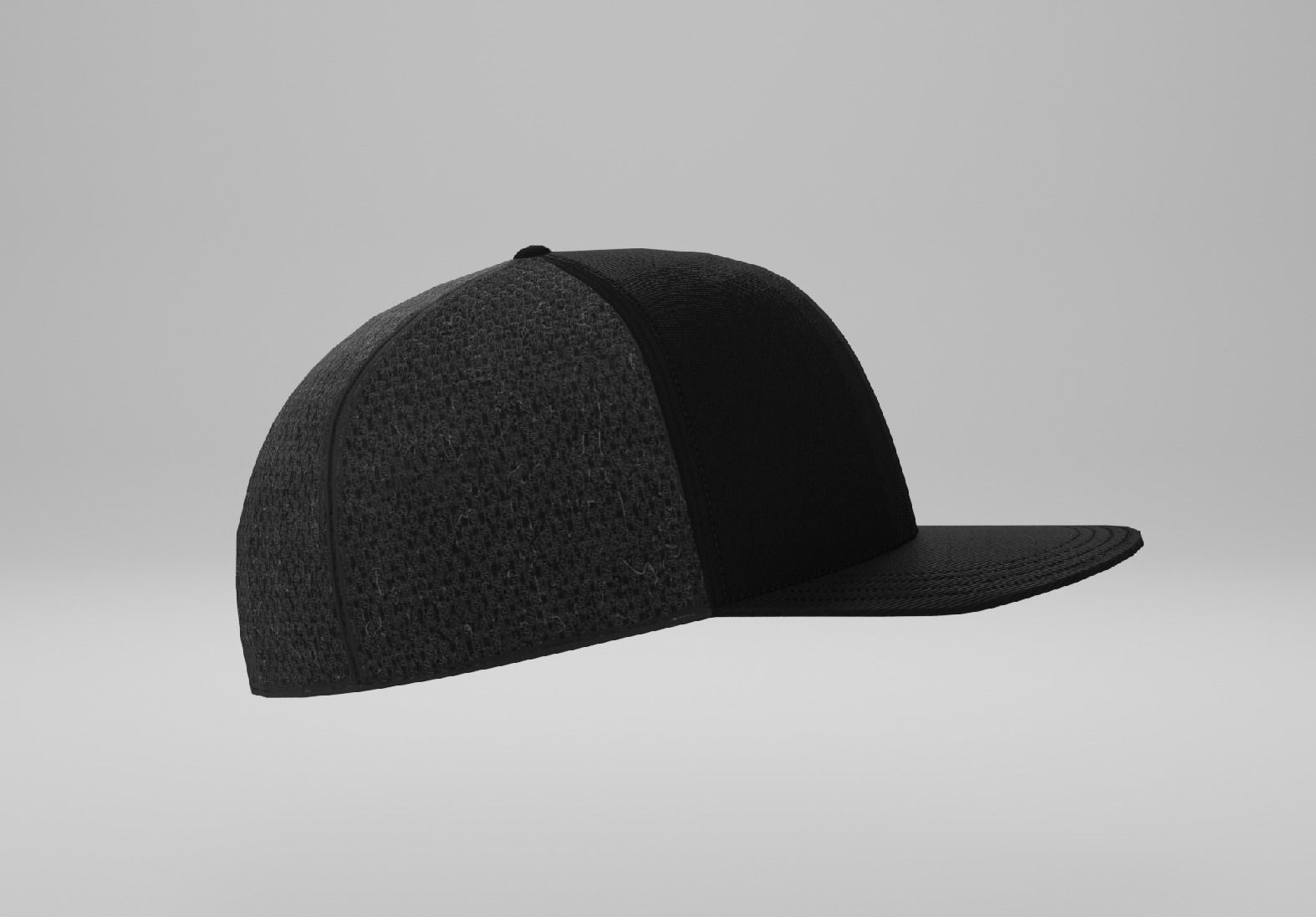 Basic Ball Cap    Low-poly 3D model_1