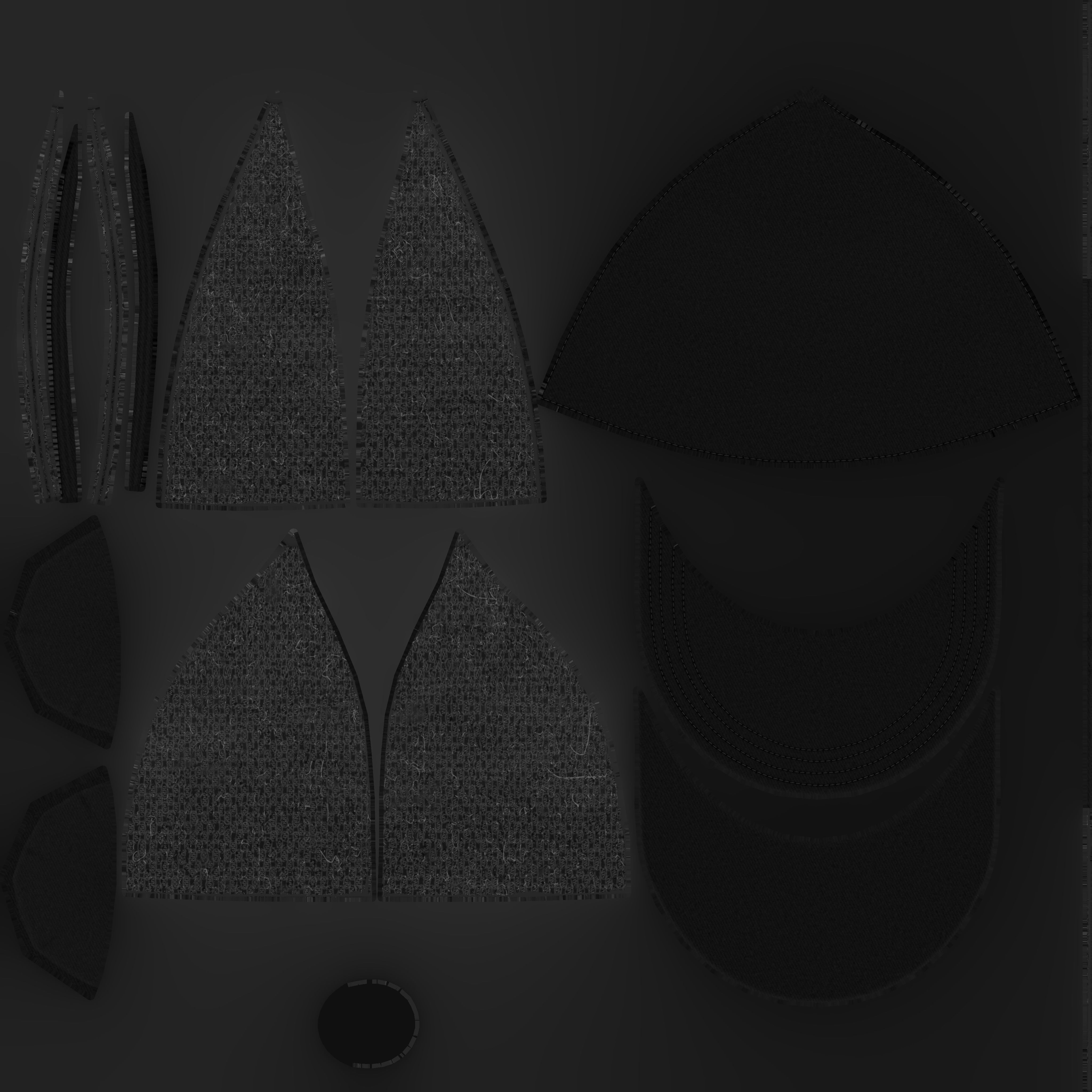 Basic Ball Cap    Low-poly 3D model_8